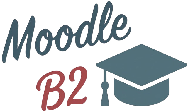 moodle-b2 logo